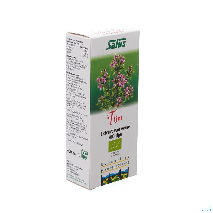 Salus Jus Thym 200 ml  -  Ocebio