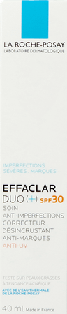 Effaclar Duo+ Spf30 40 ml