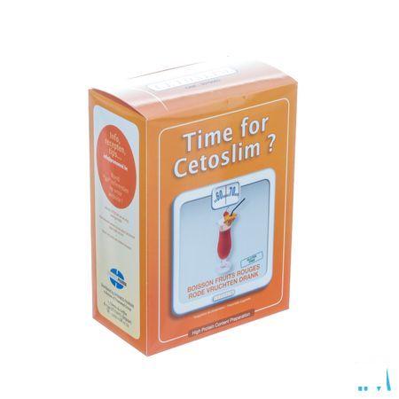 Cetoslim Boisson Fruits Rouges Pdr Sach 6X25G