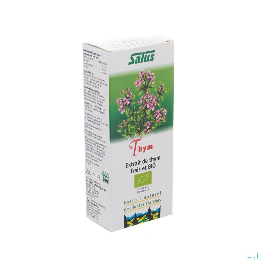 Salus Sap Thijm 200 ml  -  Ocebio