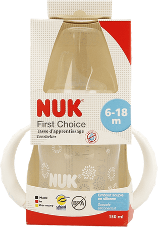 Nuk Leerfles First Choice 150 ml  -  Eureka Pharma