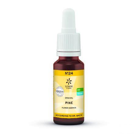 Fleurs De Bach Bio Nr 24 Pine 20 ml  -  Eureka Pharma