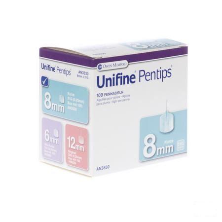 Unifine Pentips Pennaald 31 gr 8mm 100 An3530  -  Line-Gold