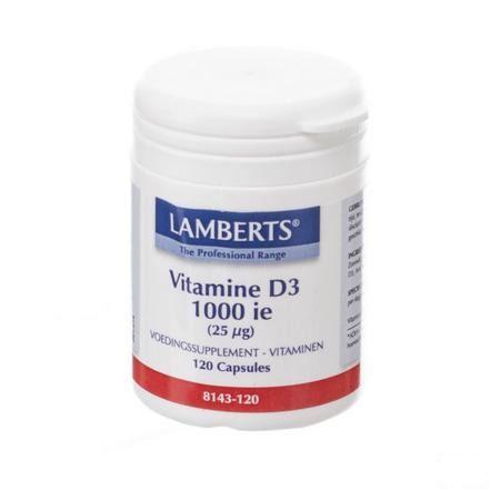 Lamberts Vitamine D 1000IE25 µg Tabletten 120  -  Health Benefits 08