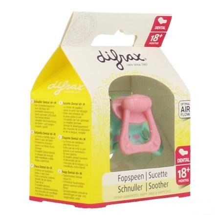 Difrax Fopspeen Sil Dental Xtr Sterk + 18m 342  -  Difrax