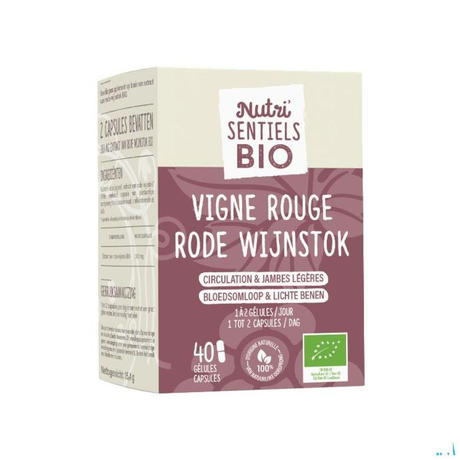 Nutrisentiels Vigne Rouge Bio Comp 40  -  Nutrisante