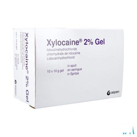 Xylocaine Gel Ser/spuit 10x10 gr 2%