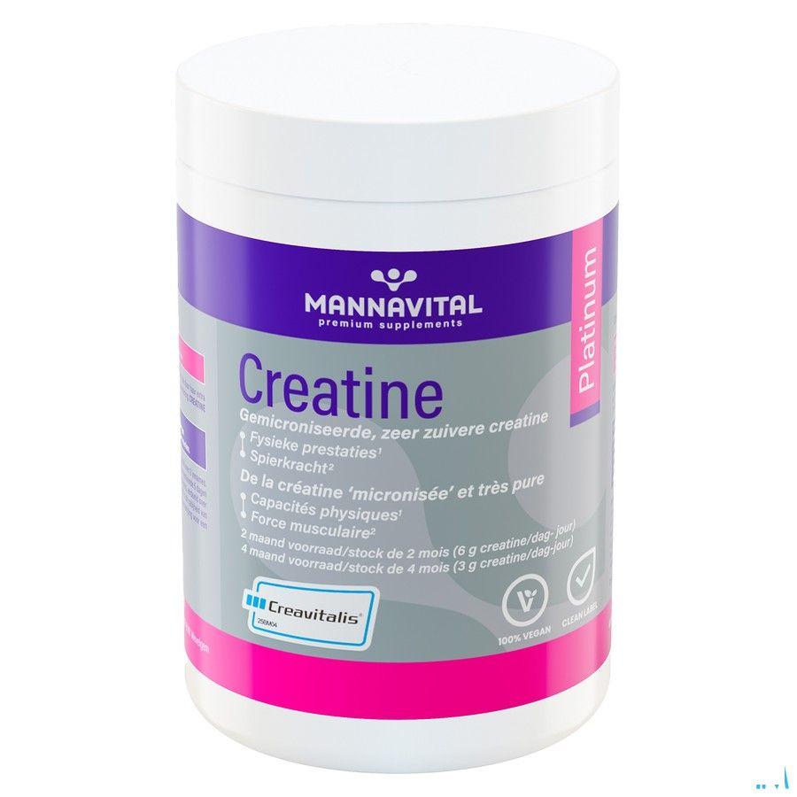 Mannavital Creatine Platinum 408 g  -  Mannavita