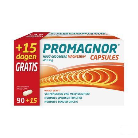 Promagnor 450 mg Capsule 90 + 15 Gratuit