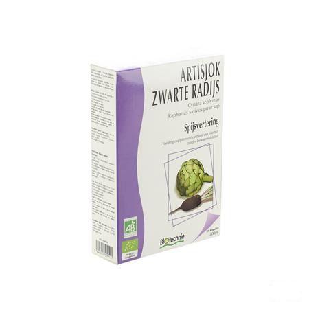 Artisjok-zwarte Radijs Bio Ampullen 20x10 ml