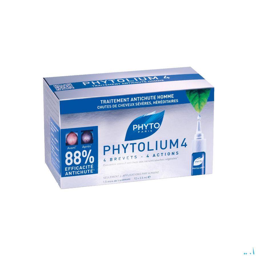 Phytolium 4 Haaruitval Ampullen 12x3,5 ml 