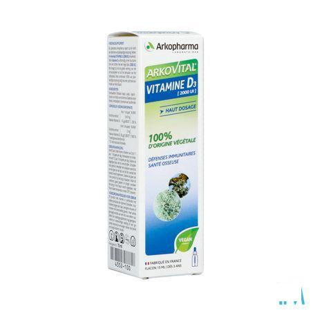 Arkovital Vit D3 & E Vegetales Fl 20ml  -  Arkopharma 