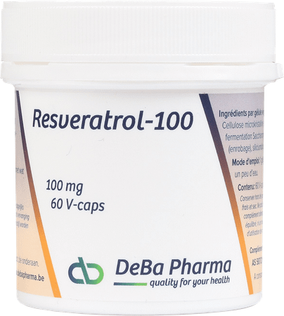 Resveratrol Forte Veg Capsule 60x100 mg  -  Deba Pharma