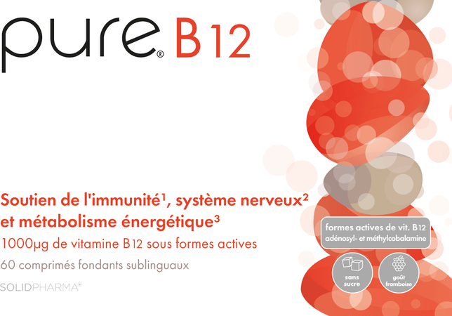 Pure B12 Smelttabl 60
