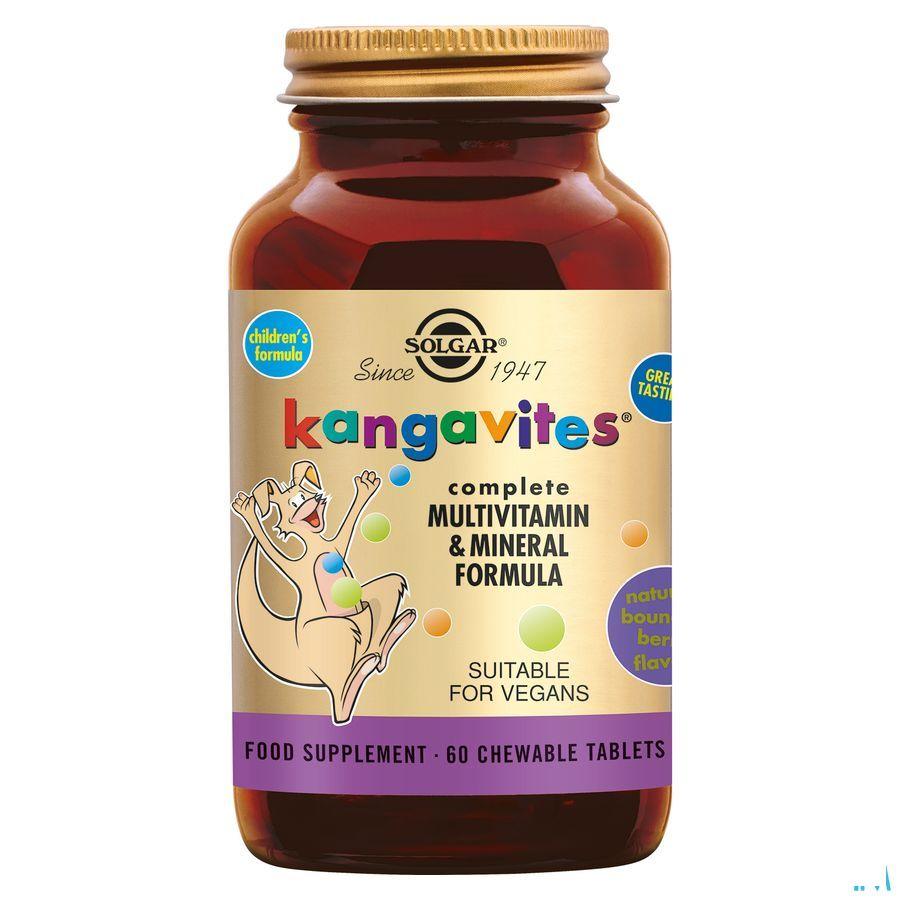 Solgar Kangavites Bouncing Berry Comprimes Croq 60  -  Solgar Vitamins