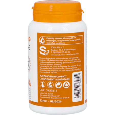Soria Dha Algae Perles 60  -  Soria Bel
