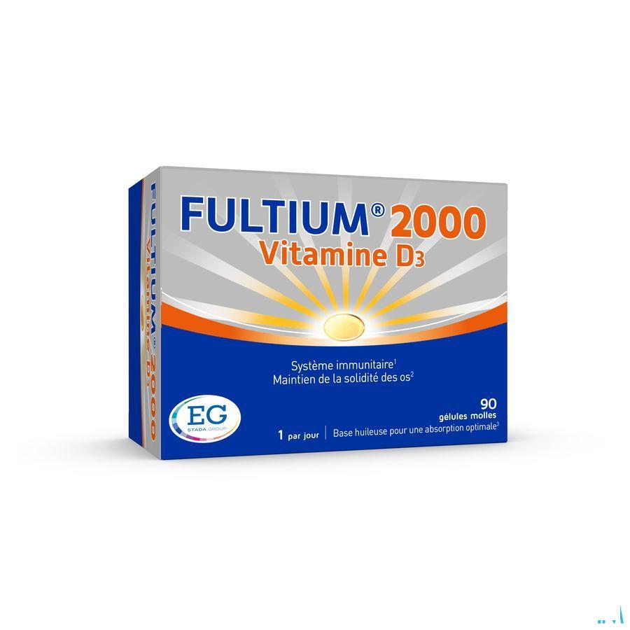 Fultium D3 2000 Zachte Caps 90 Fultium D3 2000 Zachte Caps 90