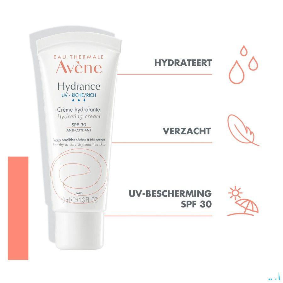 Avene Hydrance Uv Rijk Hydraterende Creme 40 ml  -  Avene