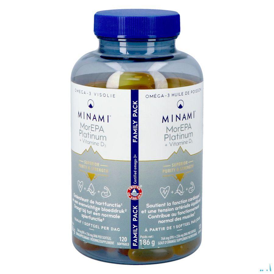 Minami Morepa Platinum Vitamine D3 Caps 120