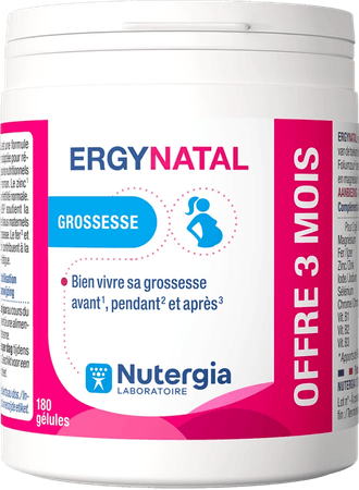 Ergynatal Caps 180  -  Laboratoire Nutergia