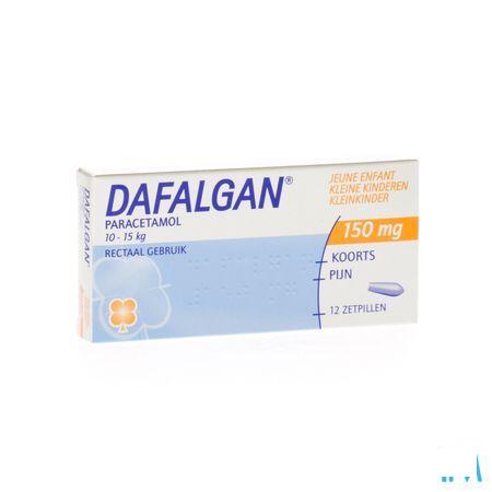 Dafalgan 150 mg Suppos 12 Jeune Enf