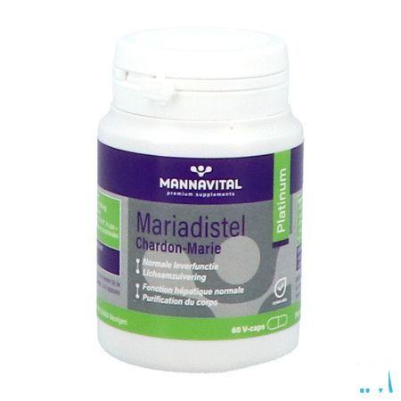Mannavital Mariadistel Platinum V-Capsule 60