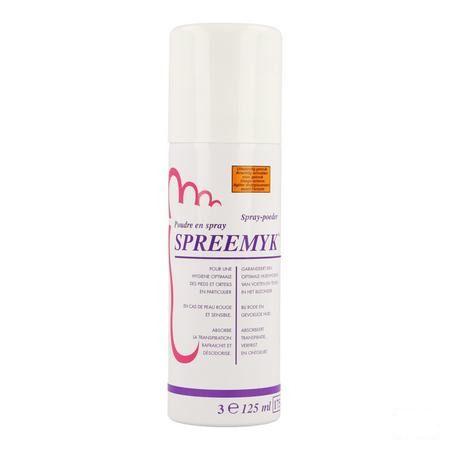 Spreemyk Spray Poeder Voeten 125 ml  -  Will Pharma