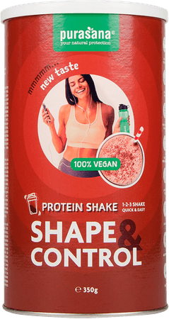 Purasana Shape & control Vegan Prot.shake Choco 350 gr