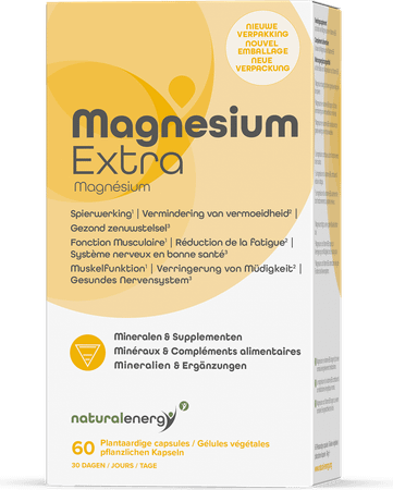 Magnesium Extra V-Caps 60 Natural Energy Labophar