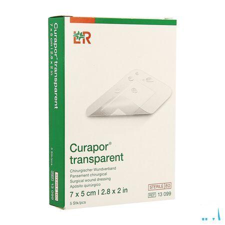 Curapor Transparent Steril 7cmx 5cm 5 13099  -  Lohmann & Rauscher