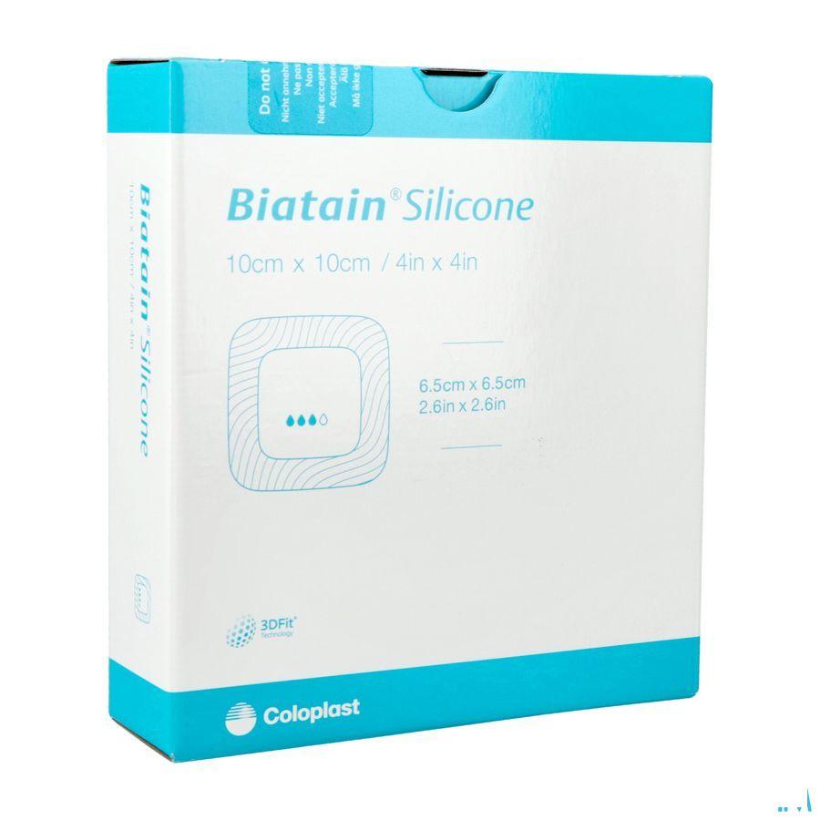 Biatain Silicone Pansement Mousse 10,0x10,0cm 10 33435  -  Coloplast