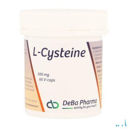 L-cysteine 500 mg + Vit C-b6 V-Capsule 60 Deba  -  Deba Pharma