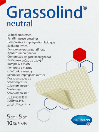 Grassolind Neutral 5,0Cmx 5Cm 10 4993102  -  Hartmann