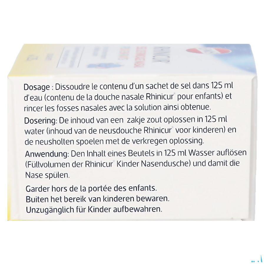 Rhinicur Neusspoelzout Kinderen Sach. 20X1,25G