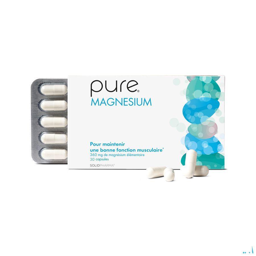 Pure Magnesium Capsule 30  -  Solidpharma