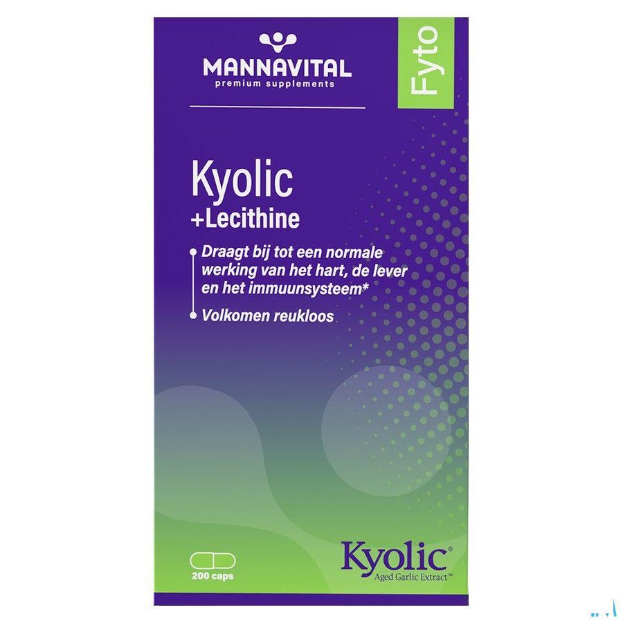 Mannavital Kyolic + Lecithine Capsule 200