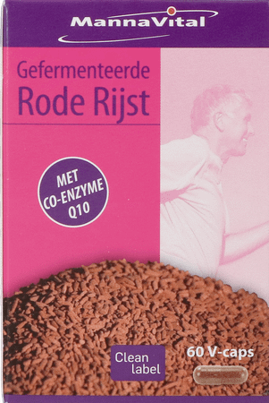 Mannavital Gefermenteerde Rode Rijst V-Caps 60