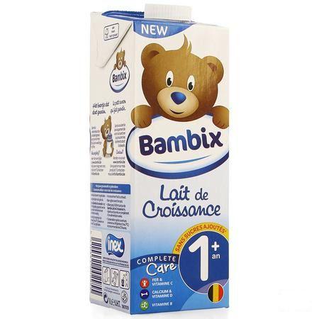 Bambix Groeimelk Natuur 1+ 1L