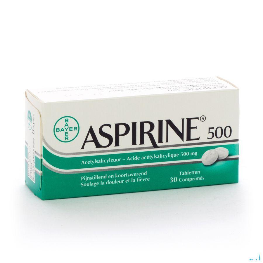 Aspirine 500 mg Comprimes 30