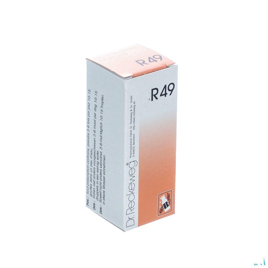 Reckeweg Dr. R49 Druppels 50 ml  -  Nut-Hom-Phyt