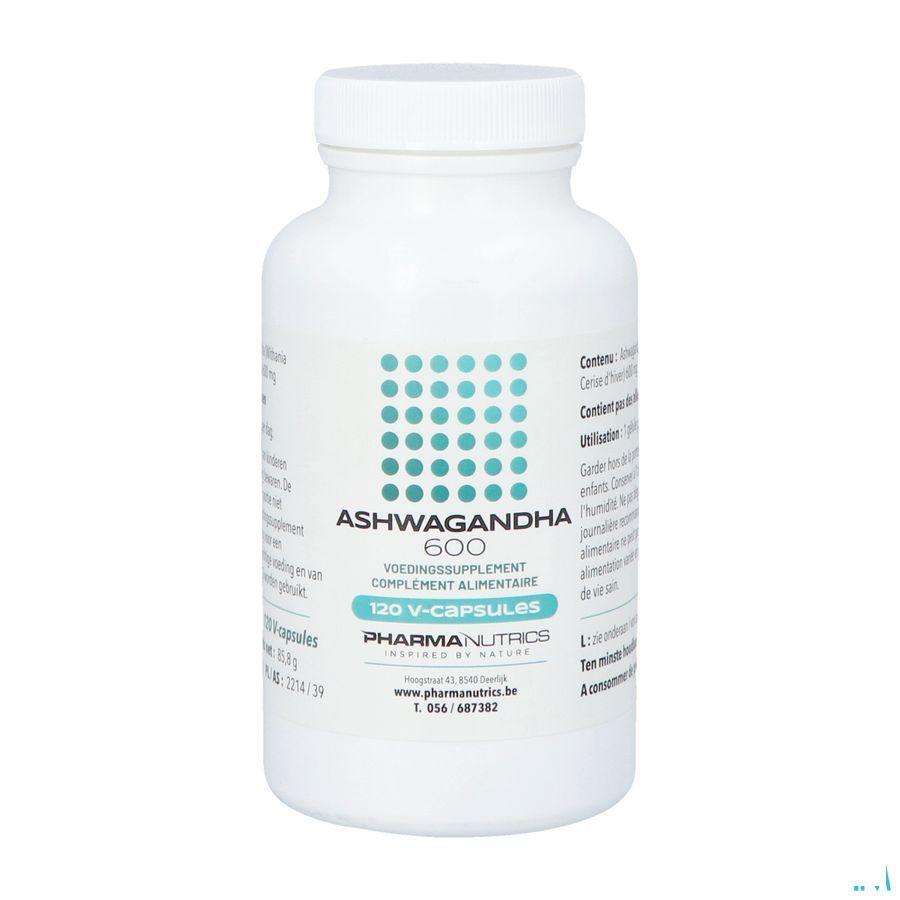 Ashwagandha 600 Pharmanutrics V-Caps 120