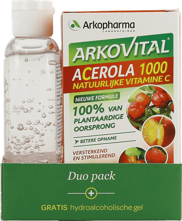 Arkovital Acerola Duopack Comp 60+Hydro.Gel 100 ml  -  Arkopharma