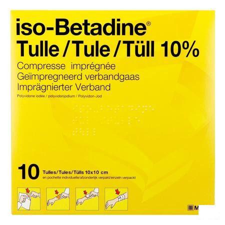 Iso Betadine Tulles Compr 10