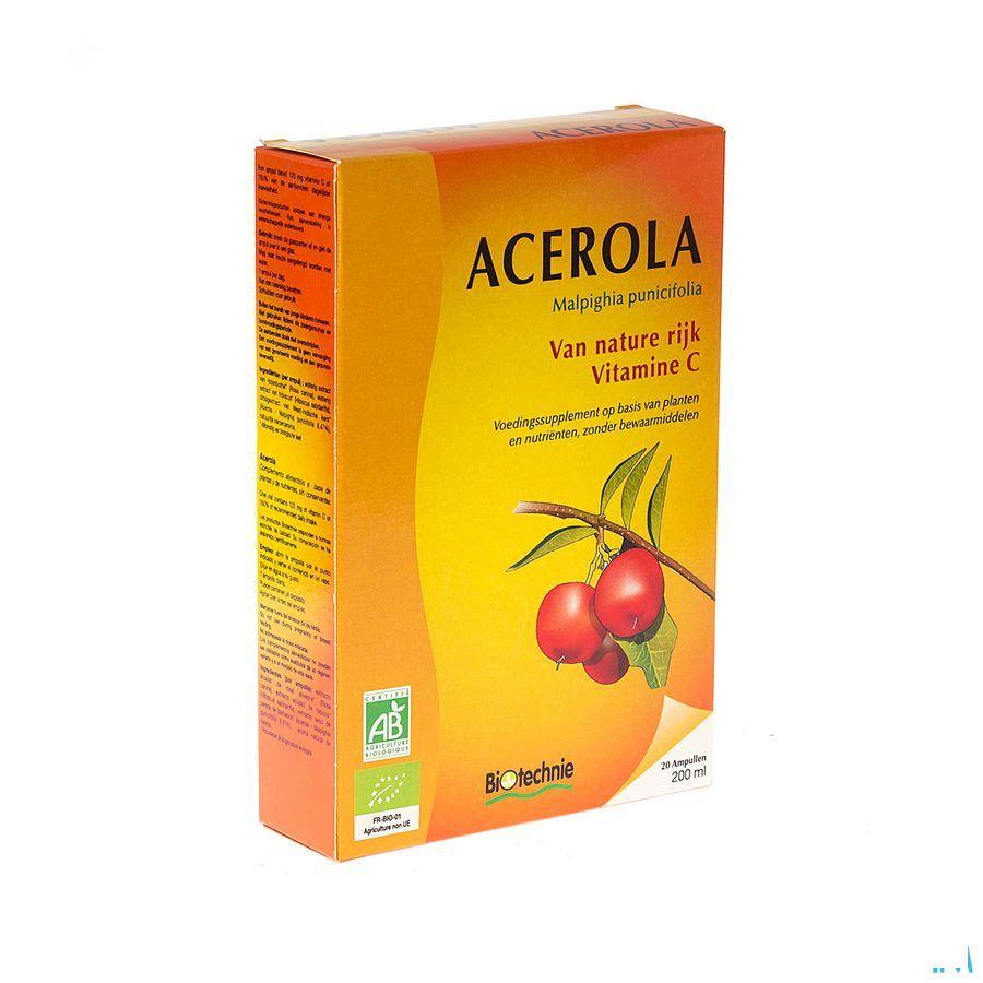Acerola Bio Ampullen 20x10 ml