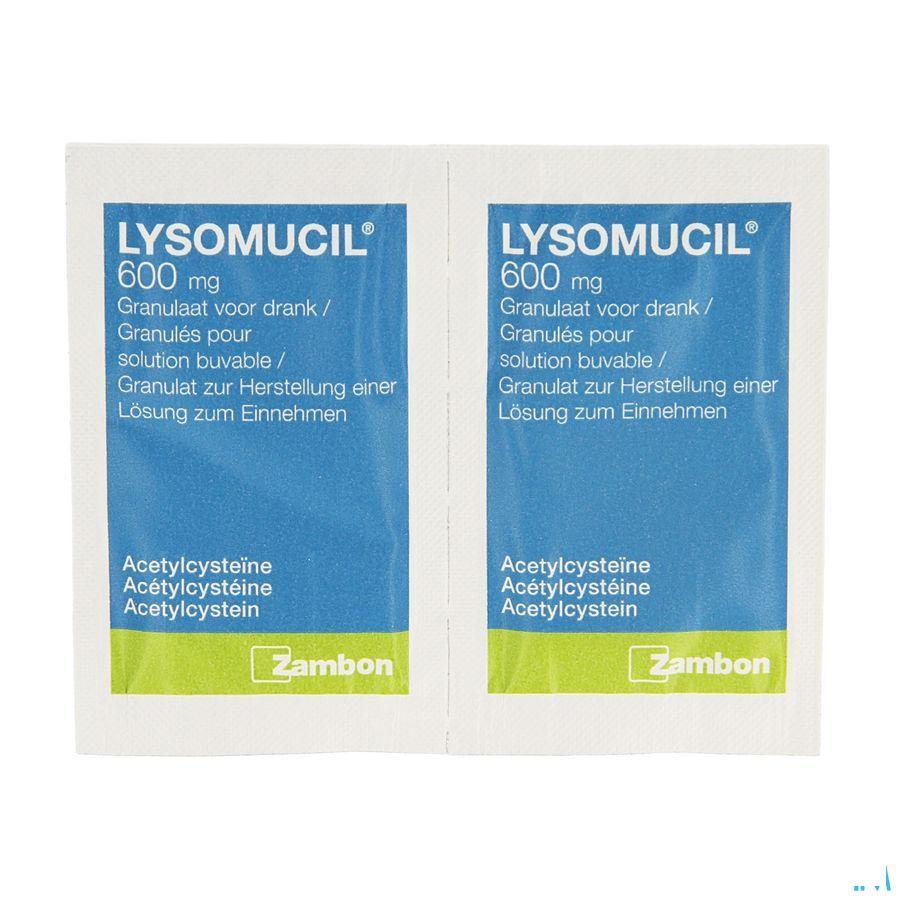 Lysomucil 600 Gran Zakjes 14 X 600 mg