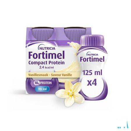 Fortimel Compact Protein 2.4Kcal Vanilla 4 x 125 ml