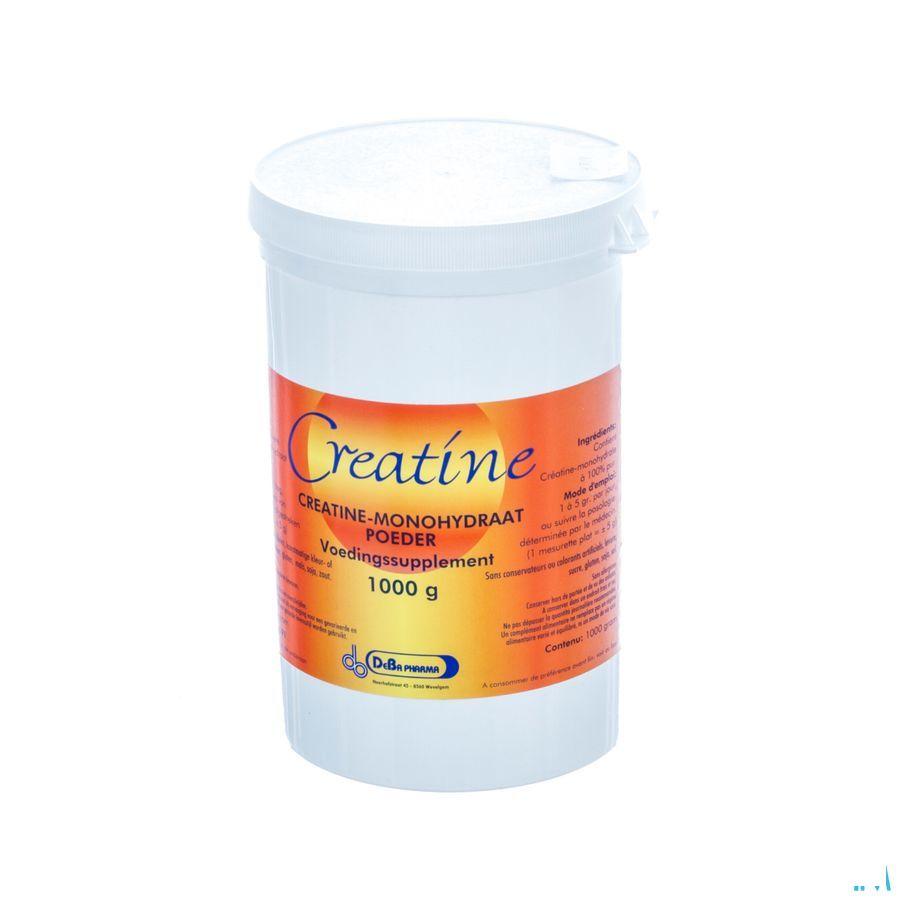 Creatine Monohydraat Poeder Oplosbaar 1kg  -  Deba Pharma