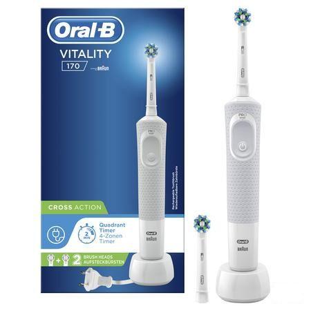 Oral-B  Brosse Dents Vitality White + Box