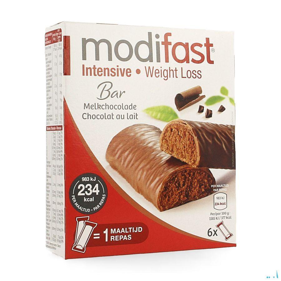 Modifast Intensive Control Reep Chocolade 6  -  Nutrition & Sante