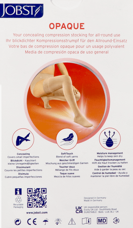 Jobst Opaque 2 Ad Pet Open Sft Car Iii Pair